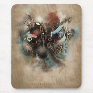 Der Sattel - Mousepad