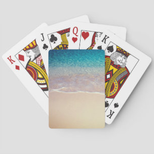 Der saubere Strand Spielkarten