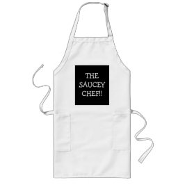 Der Saucey-Koch >Lustige Sprüche auf Apronse Lange Schürze