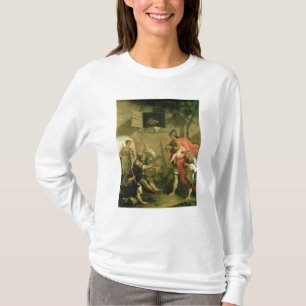 Der Säugling Cyrus mit dem Schäfer T-Shirt