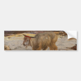 Der Scapegoat (von William Holman Hunt) Autoaufkleber