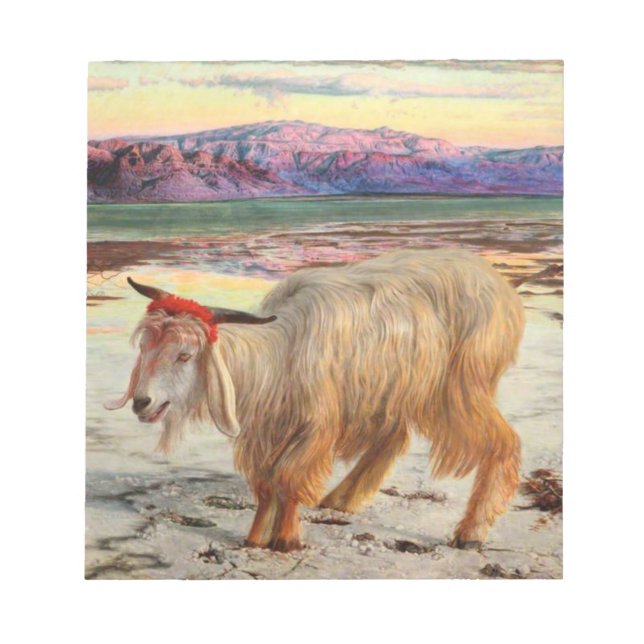 Der Scapegoat William Holman Hunt Notizblock (Vorderseite)
