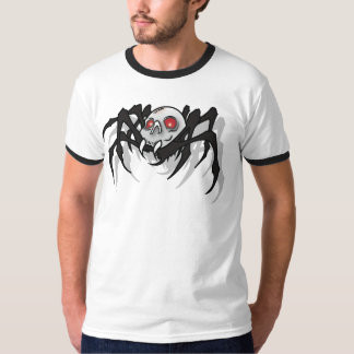Der Schädel-Spinne der Männer T-Shirt