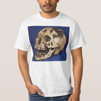DER SCHÄDEL-T - SHIRT DES ALTEN KNOCHENS