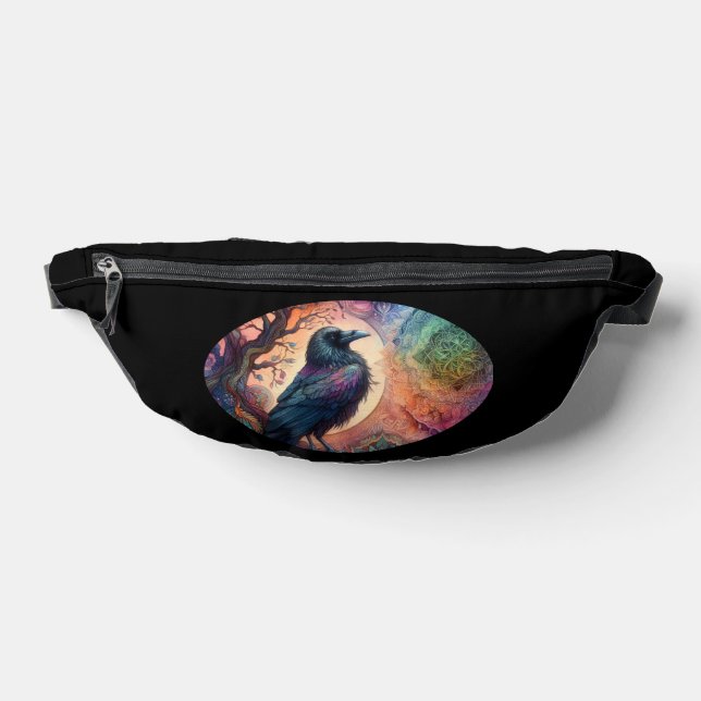 Der Schädelbaum des Lebens Mandala Pagan Bauchtasche (Ablage )