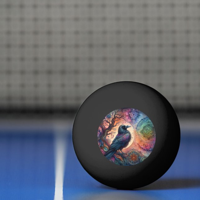 Der Schädelbaum des Lebens Mandala Pagan Tischtennisball (Netto)