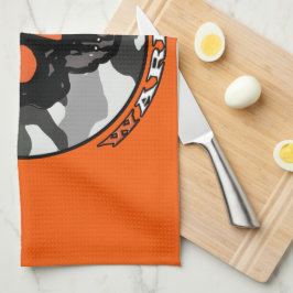 Der Schädelkrieger Geschirrtuch