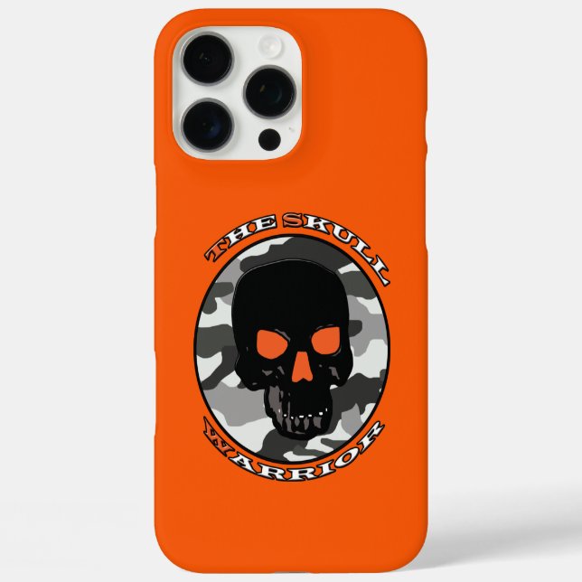 Der Schädelkrieger iPhone 16 Pro Max Hülle (Rückseite)