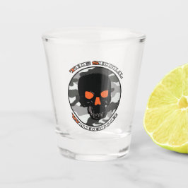 Der Schädelkrieger Schnapsglas