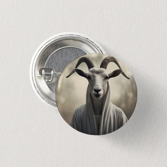Der Schäfer der Ziege, Button (Vorne & Hinten)