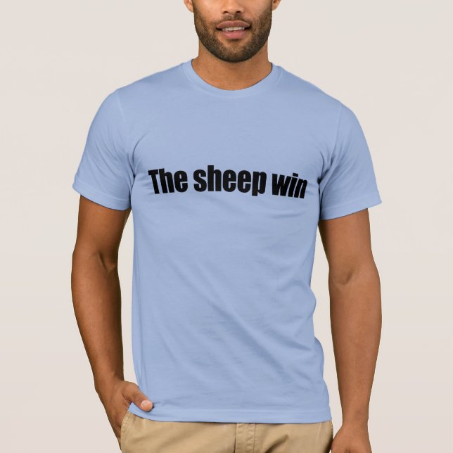 Der Schafgewinn T-Shirt (Vorderseite)