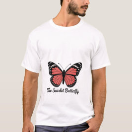 Der Scharlachrot T-Shirt