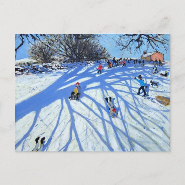 Der Schatten Derbyshire Postkarte (Vorderseite)