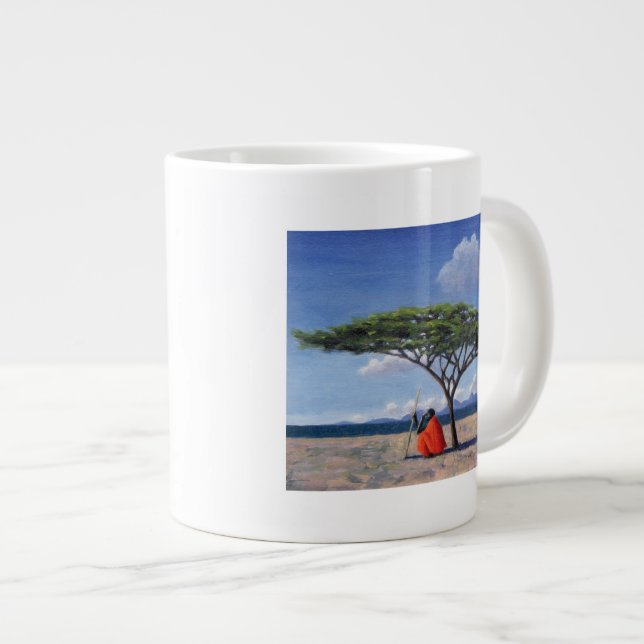 Der schattige Baum 1992 Jumbo-Tasse (Vorderseite Rechts)