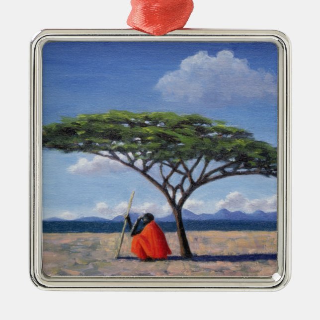 Der schattige Baum 1992 Ornament Aus Metall (Vorne)