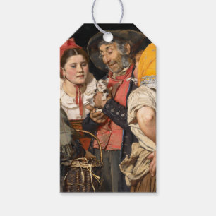 Der Schatz des alten Mannes (Die Katze) (von Karl  Geschenkanhänger
