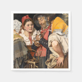 Der Schatz des alten Mannes (Die Katze) (von Karl  Serviette