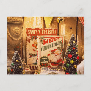 Der Schatz des Weihnachtsmanns Postkarte