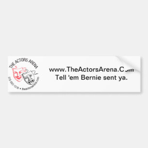 Der Schauspieler-Arena-Autoaufkleber - "erklären Autoaufkleber