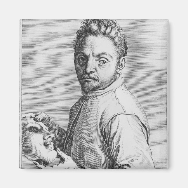 Der Schauspieler Jean Gabriel Swel Magnet (Vorne)