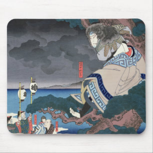 Der Schauspieler Nakamura Utaemon IV Mousepad