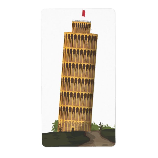 Der Schiefe Turm von Pisa (Vorne)