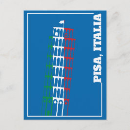 Der Schiefe Turm von Pisa, Italien Postkarte