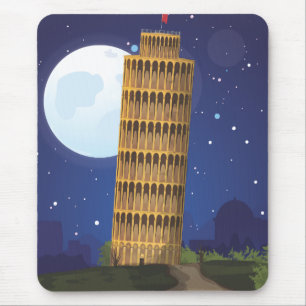Der Schiefe Turm von Pisa Mousepad