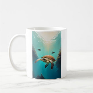 Der Schildkröten-Becher Kaffeetasse