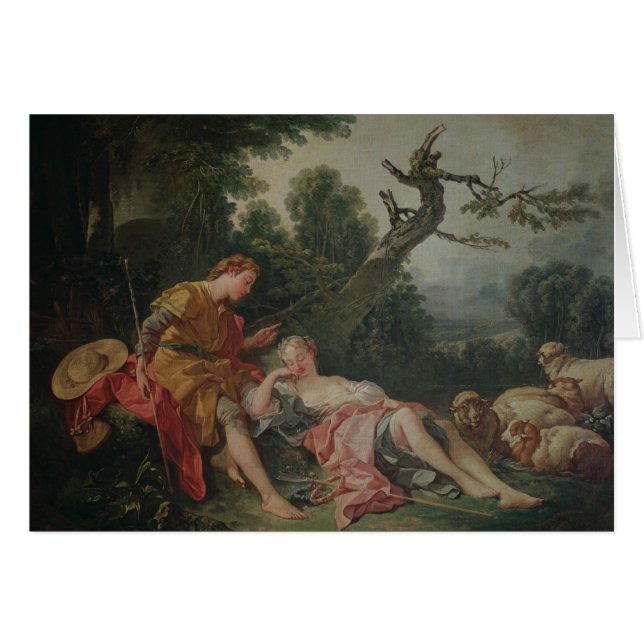 Der schlafende Shepherdess (Vorderseite (Horizontal))