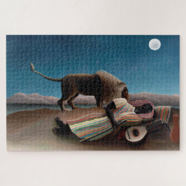 Der schlafende Sinti und Roma, Henri Rousseau