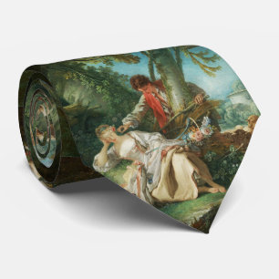 Der Schlafstopp von François Boucher Krawatte