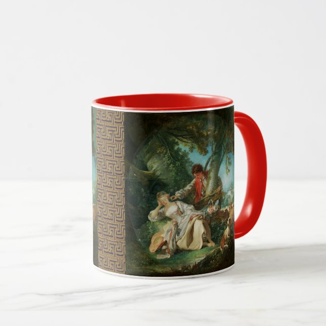Der Schlafstopp von François Boucher Tasse (VorderseiteRechts)