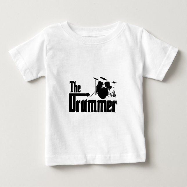 Der Schlagzeuger Baby T-shirt (Vorderseite)