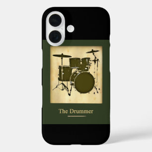 der Schlagzeuger der Band iPhone 16 Hülle
