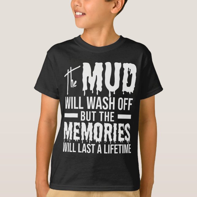 Der Schlamm wird sich von der sonnigen Mudding abw T-Shirt (Vorderseite)