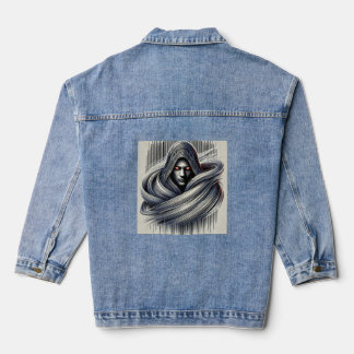 "Der Schleier des Valors: Der Teufel Engel" Jeansjacke