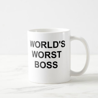 Der schlimmste Boss der Welt Kaffeetasse