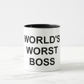 Der schlimmste Boss der Welt Tasse