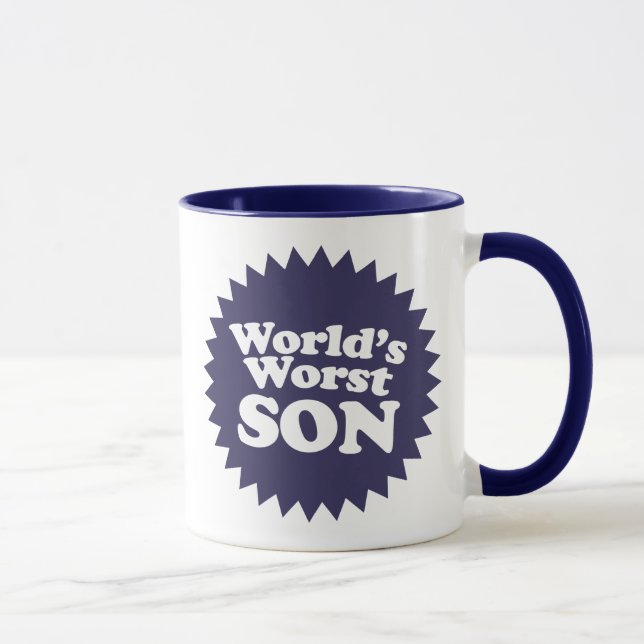 Der schlimmste Sohn der Welt Tasse (Rechts)