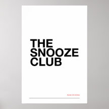 DER SCHLUMMERCLUB – Schlafzimmer-Wandkunst