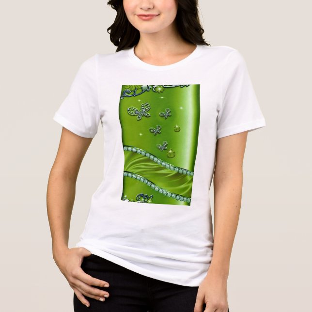 der Schlüssel zum Erfolg Tri-Blend Shirt (Vorderseite)