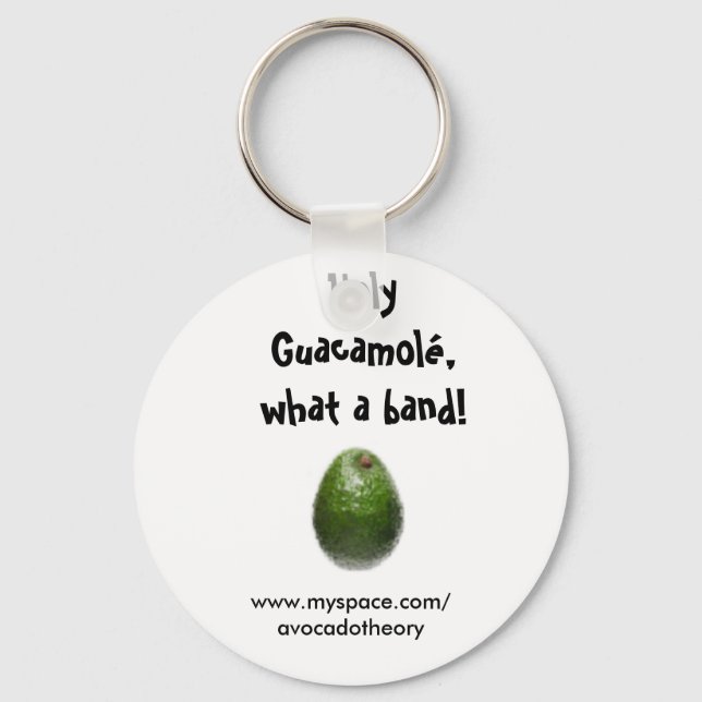 Der Schlüsselanhänger der Avocado-Theorie (Vorderseite)
