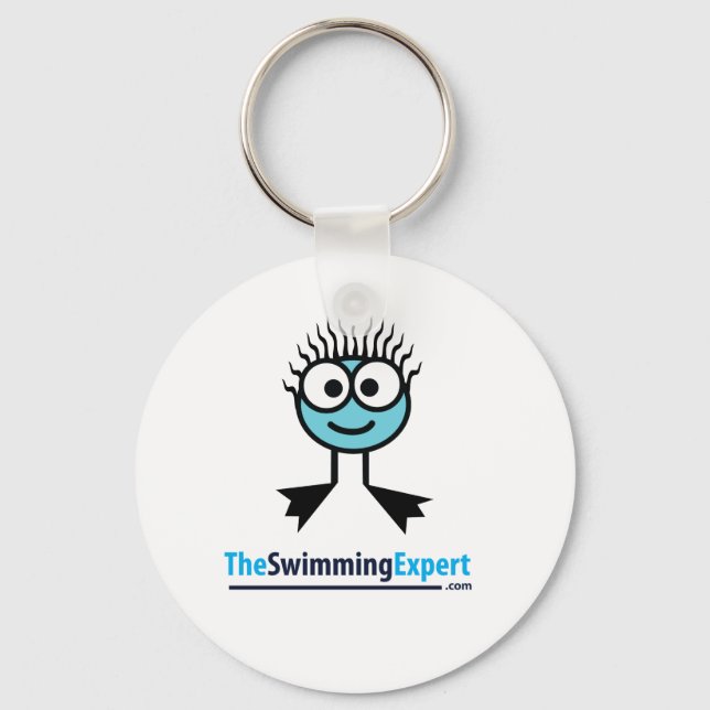 Der Schlüsselring des SwimmingExpert Swim Schlüsselanhänger (Vorderseite)