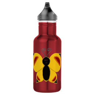 Der Schmetterling Edelstahlflasche
