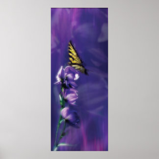 der Schmetterling Poster