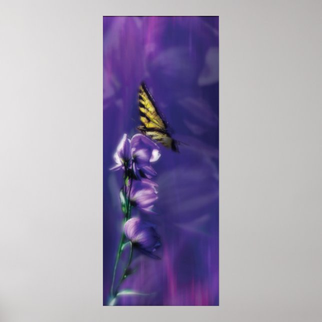 der Schmetterling Poster (Vorne)