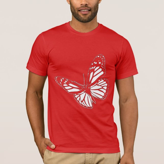 Der Schmetterling T-Shirt (Vorderseite)