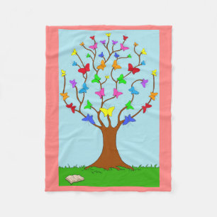Der Schmetterlingsbaum Fleecedecke