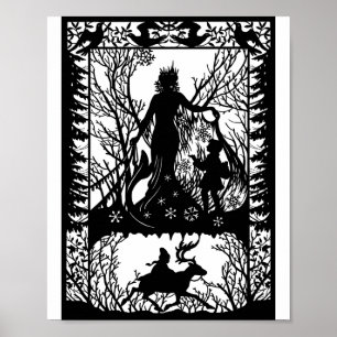 Der Schneekönigin Poster